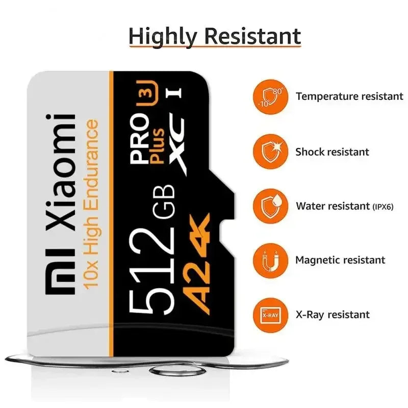 High Speed Memory Card 1TB 2TB Micro TF SD Card 128GB 256GB TF Card For Camera Surveillance Devices For Sony For Lenovo for MI