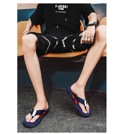 Summer Fashion Men Slippers Flip-Flops Outdoor Beach For Man Casual Breathable Antiskid Men's Sports Party Sneakers Shoes