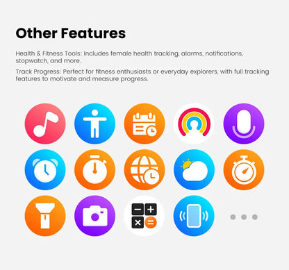 New For XIAOMI Sport Wristband Built-in GPS&Compass BT Call Smartwatch Altimeter Health Monitoring 3ATM Waterproof Swim Watches