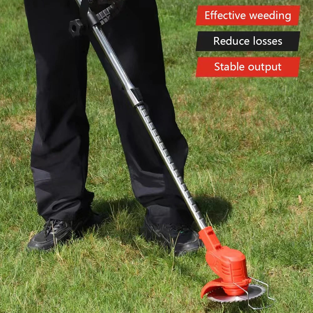 2026 New Cordless Handheld Electric Grass Trimmer Adjustable Lawn Mower Garden Tool Compatible With Makita 21V Battery