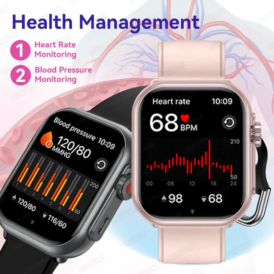 2026 Fashion Women Watch Ultra2 SE Smart Watches 1000mAh 1.85"AMOLED Full Touch Screen BT Call Smartwatch For Android IOS Ladies