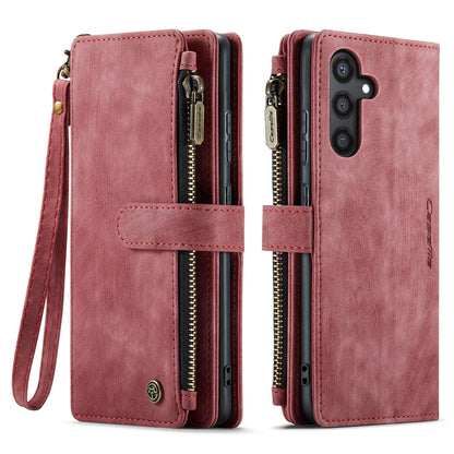 Leather Zipper Wallet Case For Samsung Galaxy A14 A15 A16 A17 A24 A25 A33 A34 A35 A36 A53 A54 A55 A56 A71 A72 4G 5G Phone Cover