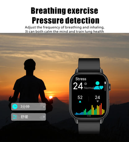 2026 New Multifunctional Smartwatch Women Gift Built-in GPS Bluetooth Call Music Fitness Sports Bracelet Sleep Monitor Watch Lad