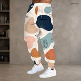 Men's Printed Drawstring Joggers — view 3