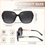 Bocaoying Oversized Sunglasses — 4 Pairs — view 4