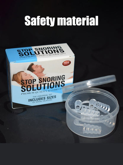 4PCS Anti Snoring Nasal Dilator For Easy Breathing Preventing Snoring Making It Better For Respiratory Health Care