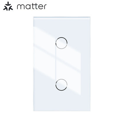 Matter smart switch  Alexa Google No APP required Intelligent Control Scan QR Code to Connect Touch Light Switch