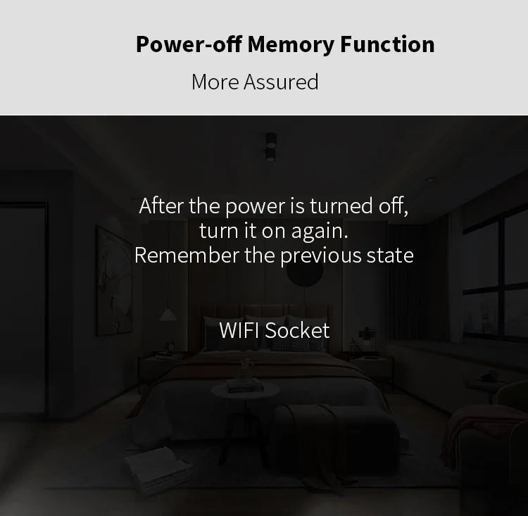 Smart Plug WiFi Socket EU 16A/20A With Power Monitor Timing Function Tuya app Smart Life APP Works With Alexa Google Home