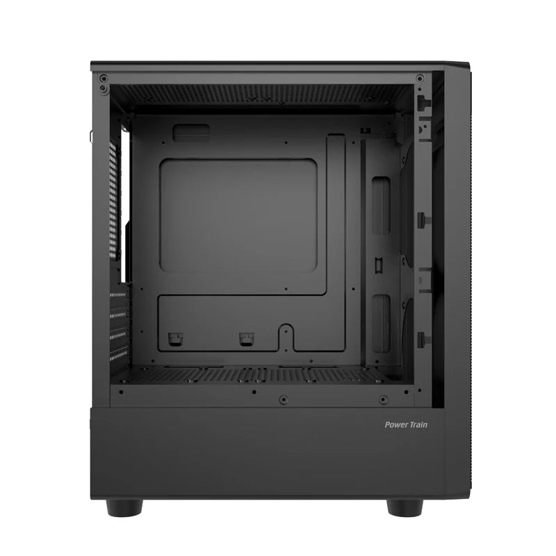 Power Train Flying PC gaming case E-sports case MATX USB3.0 Support SFX/ATX power supply Iron net heat dissipation Computer Case
