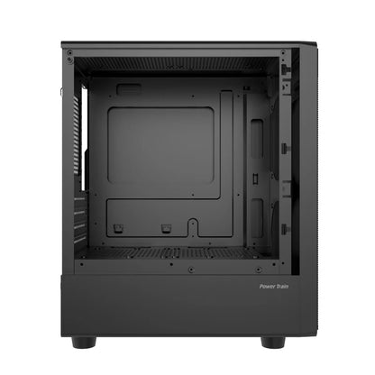Power Train Flying PC gaming case E-sports case MATX USB3.0 Support SFX/ATX power supply Iron net heat dissipation Computer Case