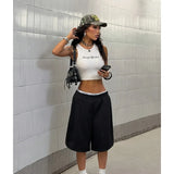 Retro Relaxed Unisex Shorts