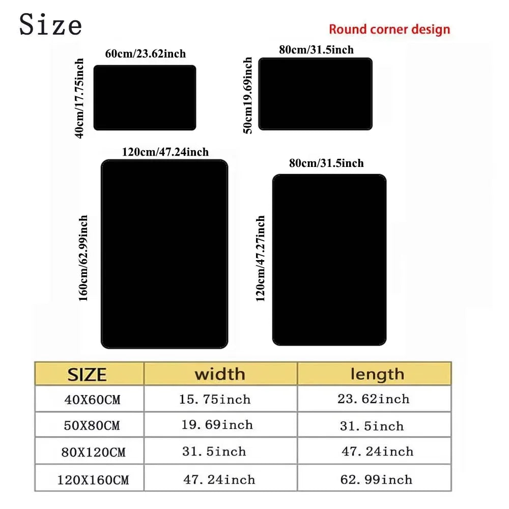 Nordic Light Luxury Carpet Living Room Sofa Bedroom Rugs Modern Office Simple Style Large Nonslip Washable Floor Mats Home Decor