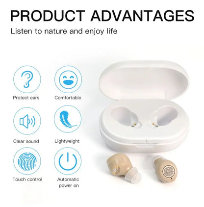 Good Prices Rechargeable Portable Mini Sound Amplifier ITE Hearing Aid For The Deaf