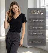 Crisscross V-Neck Backless Top