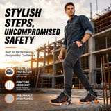 Camouflage Steel-Toe Work Boots — view 5