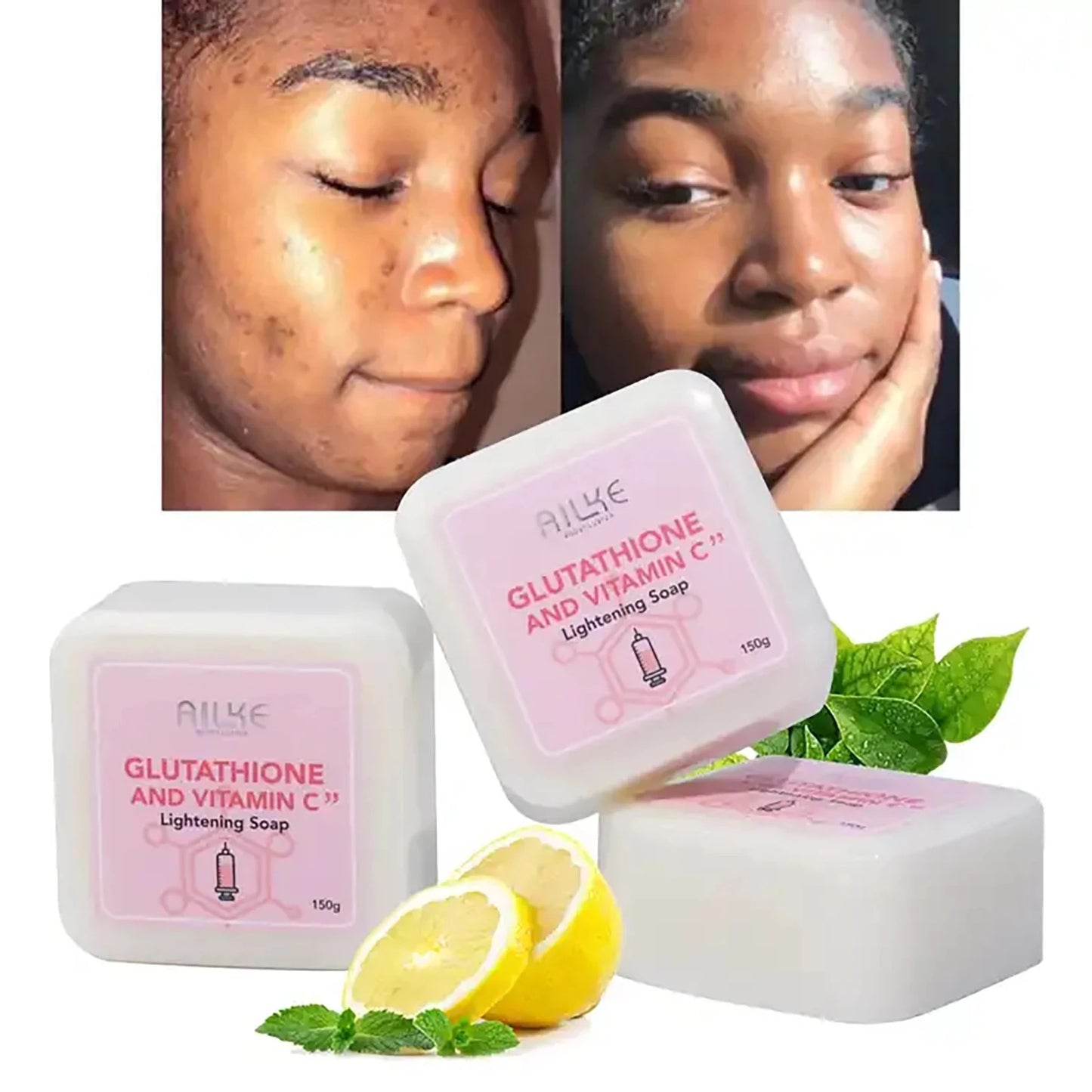 AILKE Whitening Moisturizing Korean Facial And Body Lotion, Reduce Melanin Wrinkles, Vitamin C Dark Spots Remove Skin Care Cream
