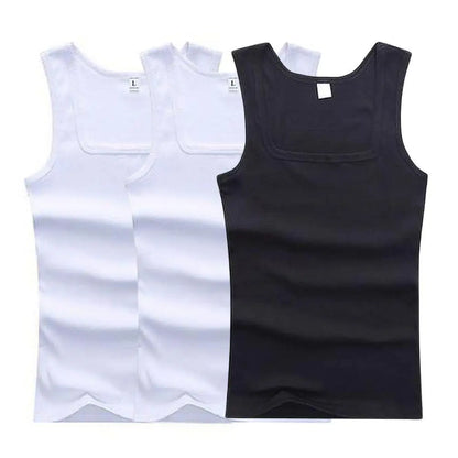 3PCS Summer Men Women Tank Top Cotton Sleeveless Shirt
Bodybuilding Muscle Vest Women Basic Elastic Tank Top Fitness T-shirt Hot