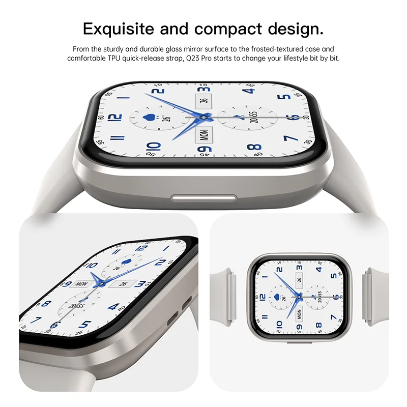 2026 Luxury Smart Watch Fitness Heart Rate Monitor Waterproof Sport Smart Band Wrist Smartwatch for Man Woman Android IOS Phones