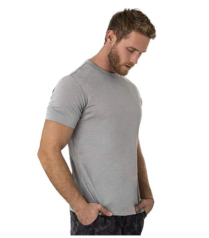 100% Superfine Merino Wool T Shirt Mens Base Layer Shirt Merino Wool Wicking Breathable Quick Dry Anti-Odor +Merino Wool Socks