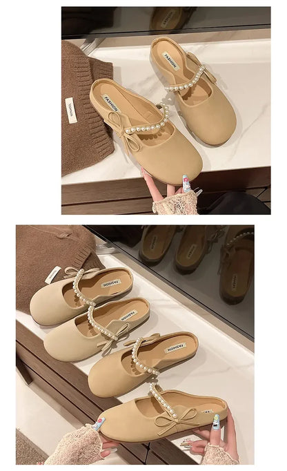 New Arrival Women Summer Mule Sandals Fashion Half Slippers Soft Sole Non Slip Casual Outdoor Beach Daily Shoes