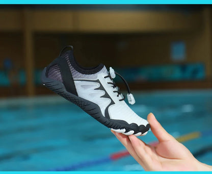 Outdoor Barefoot Sneakers Aqua shoes Men's and Women's Children's Quick-drying Swimming Beach Shoes Water Shoes Suitable Water S