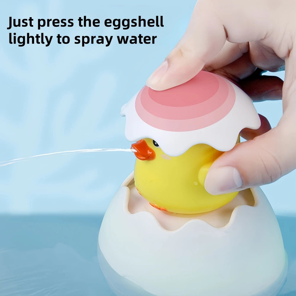 baby toys|Summer baby bathroom bath toys|floating water spray egg|Hatching Egg Spray Cloud Bathtub Water Toy