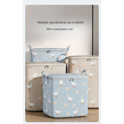 Quilt Storage Bag Home Wardrobe Large Capacity Clothes Quilt Organizing Bag Clothing Moving Waterproof Moisture-proof