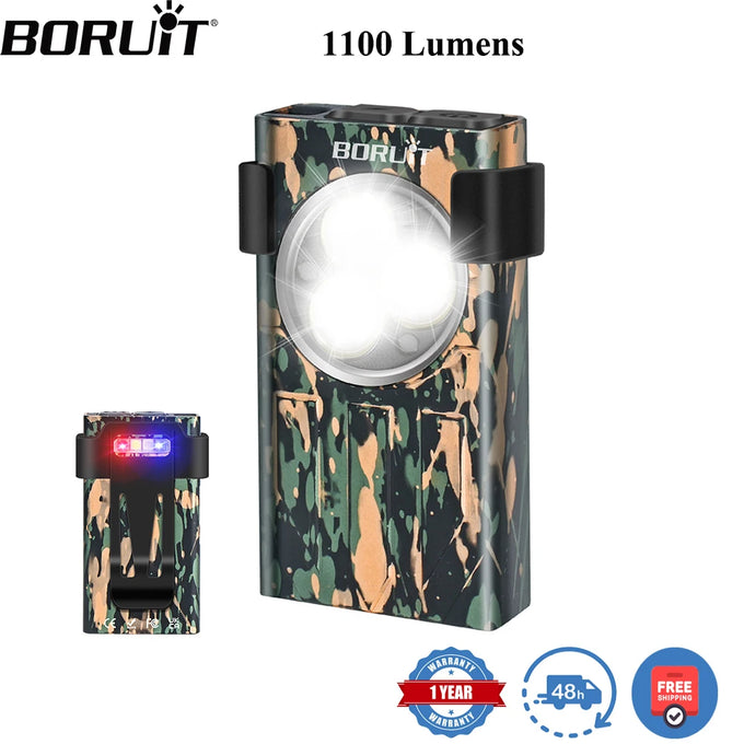 BORUiT V7 Keychain Flashlight — product image