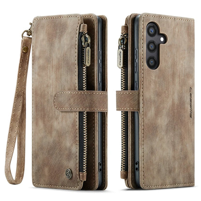 Leather Zipper Wallet Case For Samsung Galaxy A14 A15 A16 A17 A24 A25 A33 A34 A35 A36 A53 A54 A55 A56 A71 A72 4G 5G Phone Cover