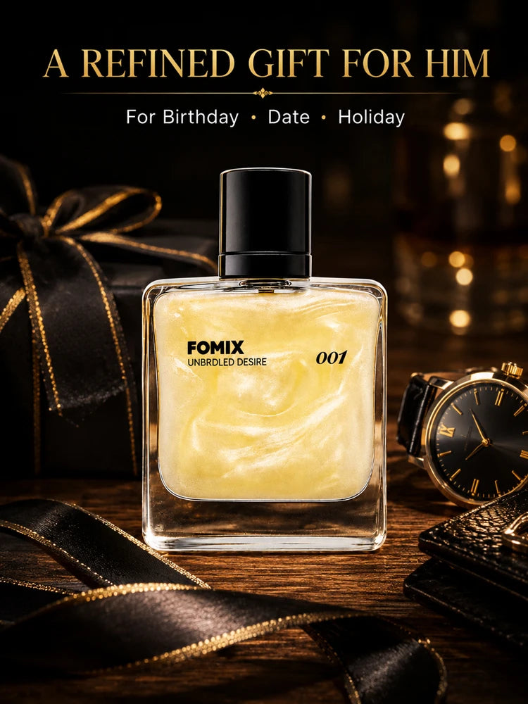FOMIX 001 Napoleon Men’s Woody Perfume Long Lasting Citrus Aromatic Cologne Sweet Orange Lemon Jasmine Musk Coconut Woody Scent Eau De Parfum Spray Daily Office Date Travel Party Luxury Men Fragrance Gift for Him