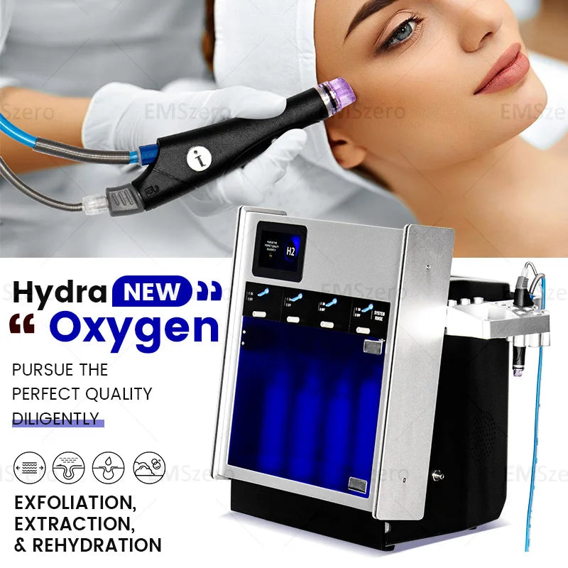 Professional H2 Machine For Deep Cleansing Hydration Anti Aging Skin Care Beauty Salon Equipment
