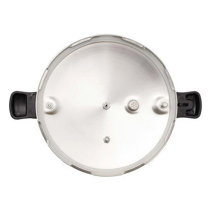 22L Aluminium Alloy Pressure Canner 90Kpa Thickened Explosion-proof Pressure Cooker Pot with Pressure Gauge and Safety Valve