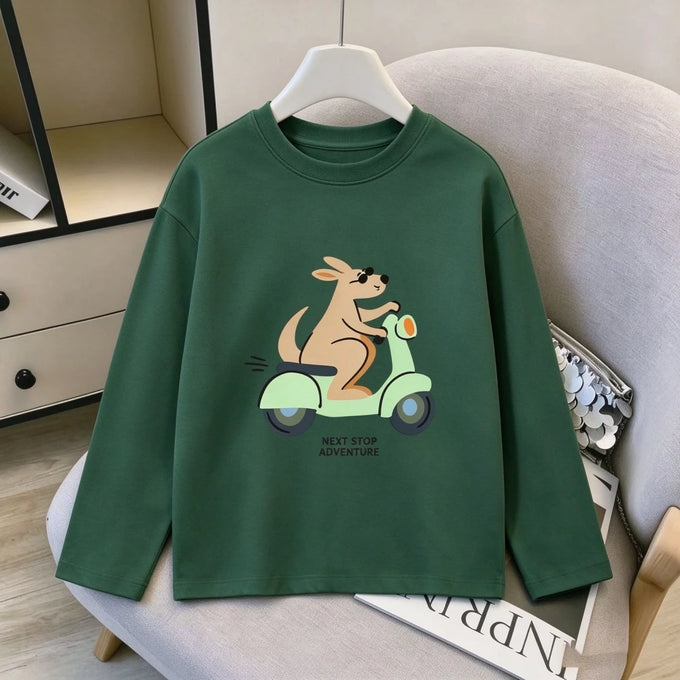 Kids' Cartoon Long-Sleeve T-Shirt — product image