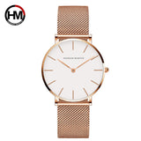 Hannah Martin Rose-Gold-Tone Quartz Watch