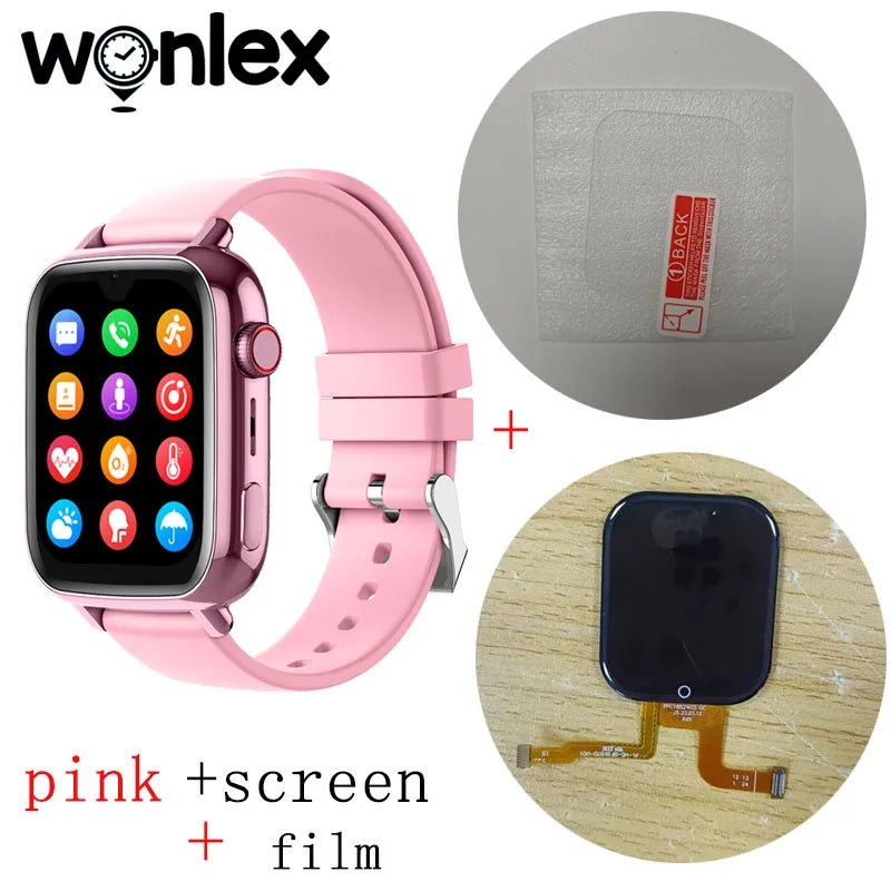 Wonlex KT34 Children's Smart Watch 4G WiFi Video Call Kids Watch GPS Tracker Google Store APP Download Kids SmartWatch WhatsApp