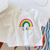 Girls' T-Shirt & Striped Pants Set — view 5