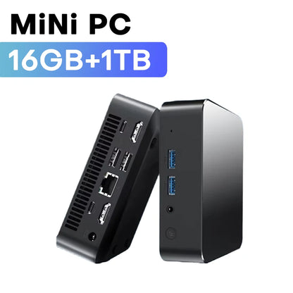 Windows11 Intel Core i9 10980HK Mini PC Processor UHD Graphics Small Pocket Computer Mini WiFi6 1TB SSD Desktop Gaming Computer