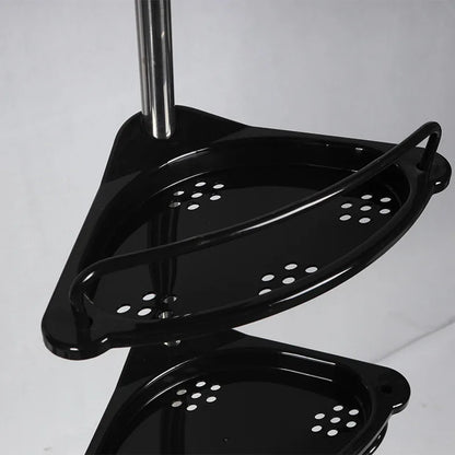 Adjustable Telescopic Shower Rack Stainless Steel Floor-to-Ceiling Bathroom Storage Rack, Rustproof & Space-Saving Organizer