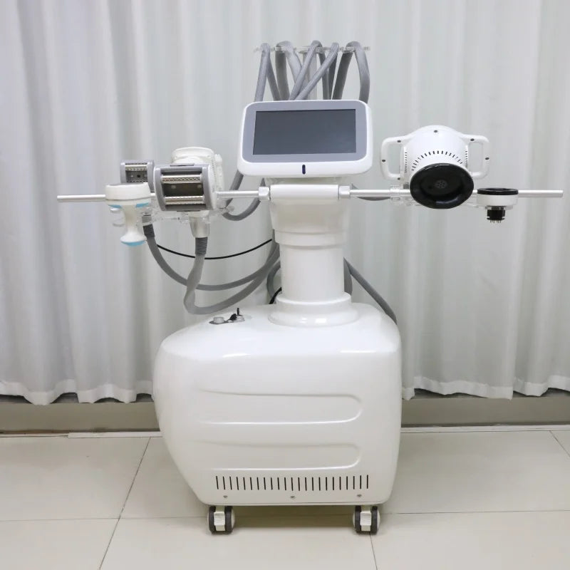 V10 Velashape Six-Handle Body Shaping Machine 40K Radio Frequency Fat Reduction, Body Sculpting and Skin Tightening Device