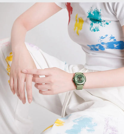 NAVIFORCE NF7107 Watch for Women Silicone Strap Classic Fashion 5ATM Waterproof Ladies Elegant Watch