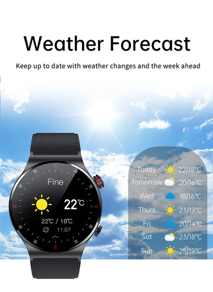 2025 NFC Bluetooth Call Smart Watch Men Full Screen GPS Sports Bracelet Waterproof ECG Health Monitor SmartWatch for IOS Android
