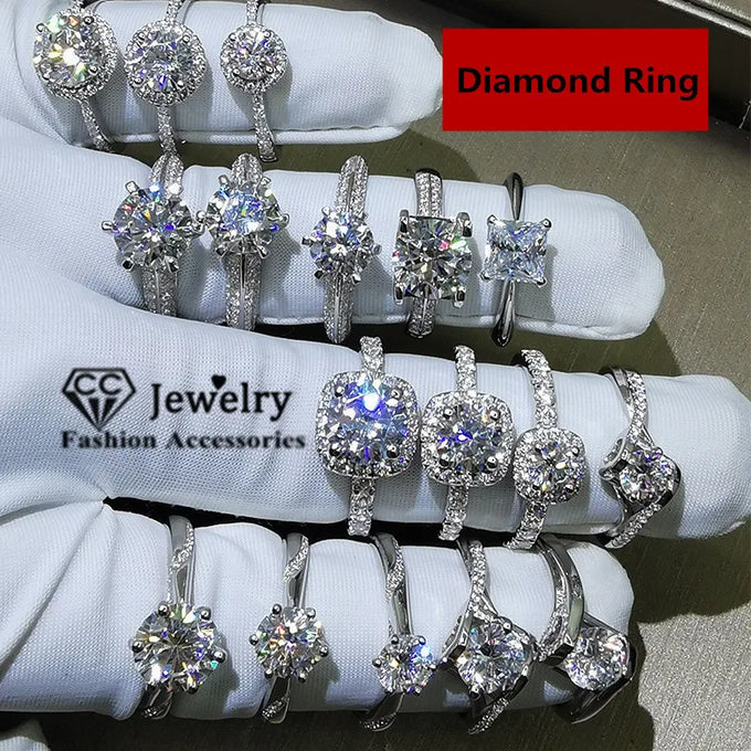 Cubic Zirconia Bridal Ring — product image