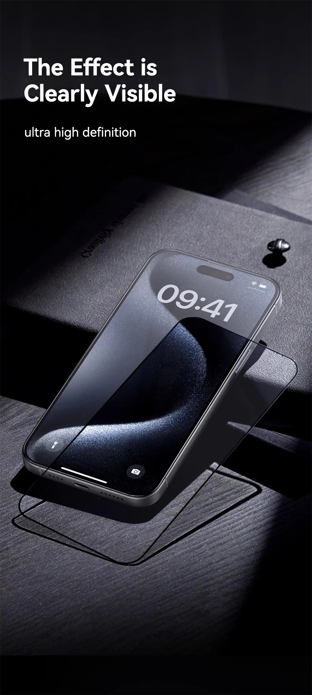 Joyroom 1/2pcs Anti-spy Tempered Glass Private Screen Protector For iPhone 15 14 13 12 11 Pro Max  Private Glass