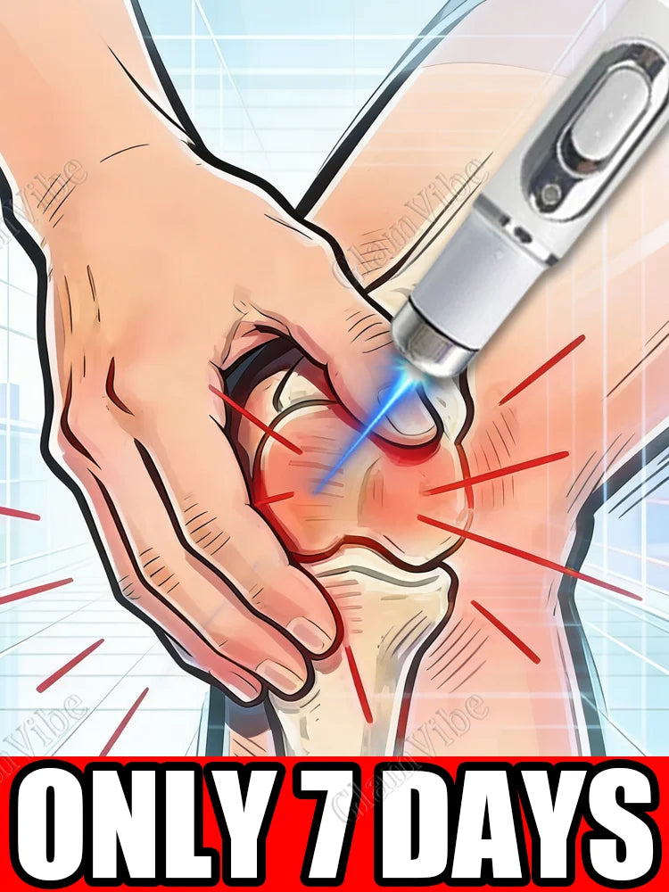 Blue light therapy relieves discomfort in hands, knees, and the whole body; suitable for everyone.