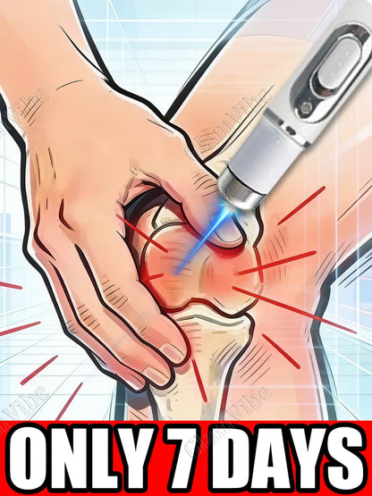 Blue light therapy relieves discomfort in hands, knees, and the whole body; suitable for everyone.