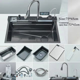 Waterfall Kitchen Sink & Faucet Set — view 9