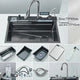 Waterfall Kitchen Sink & Faucet Set — view 9