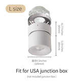 Adjustable LED Ceiling Spotlight — view 7