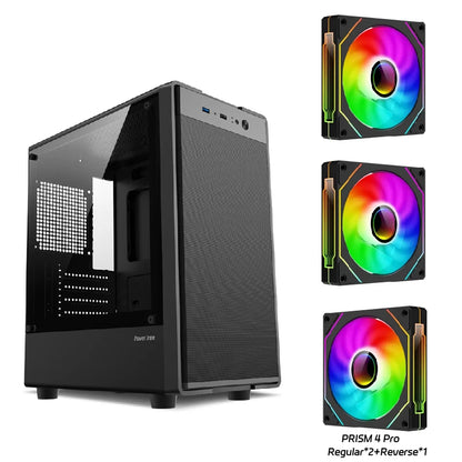 Power Train Flying PC gaming case E-sports case MATX USB3.0 Support SFX/ATX power supply Iron net heat dissipation Computer Case