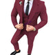 Men's Olive Green Three-Piece Suit — view 11